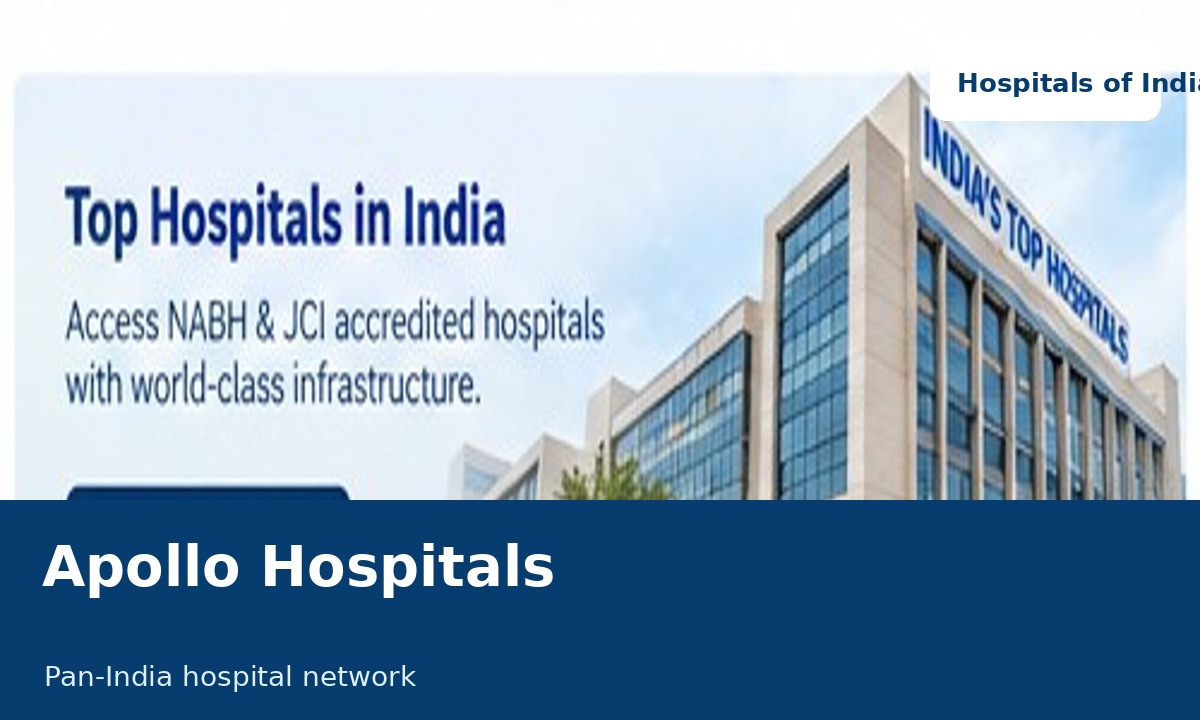 Apollo Hospitals hospital visual
