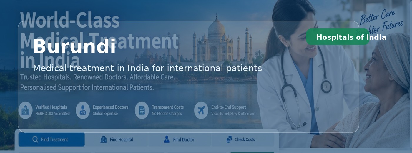 Burundi Patients | Hospitals of India