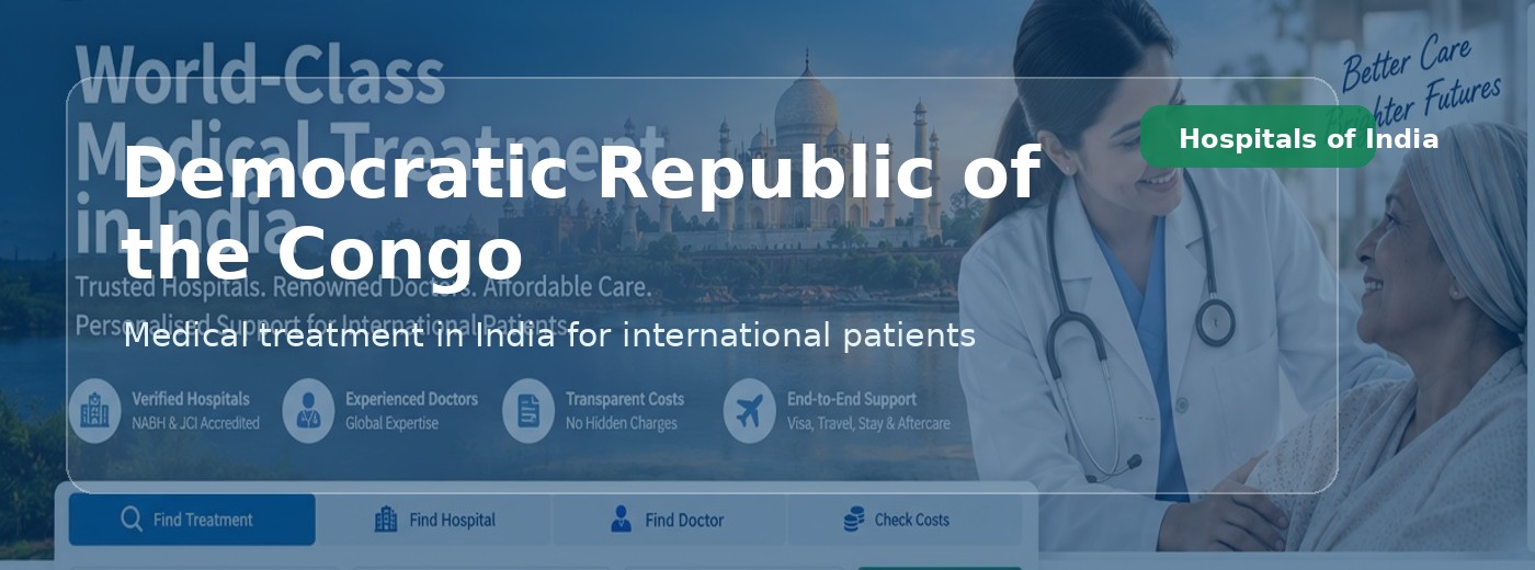 Democratic Republic of the Congo Patients | Hospitals of India