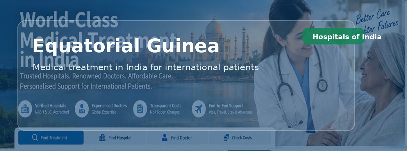 Equatorial Guinea Patients | Hospitals of India