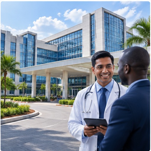 International patient hospital consultation
