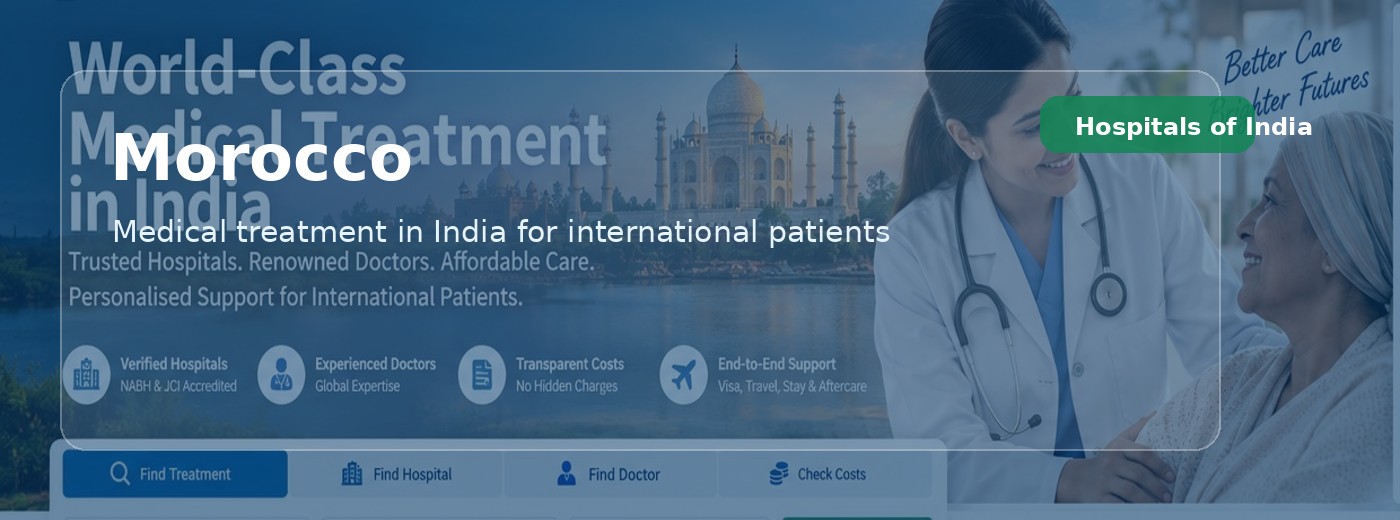 Morocco Patients | Hospitals of India
