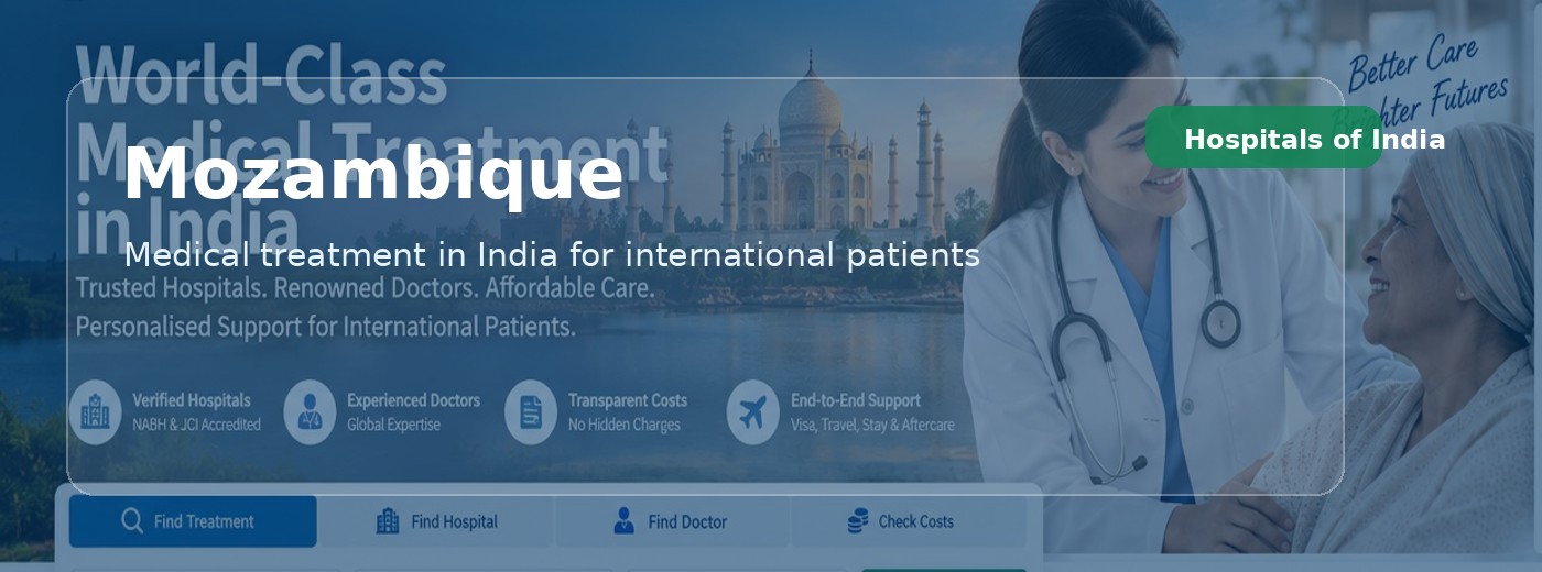 Mozambique Patients | Hospitals of India