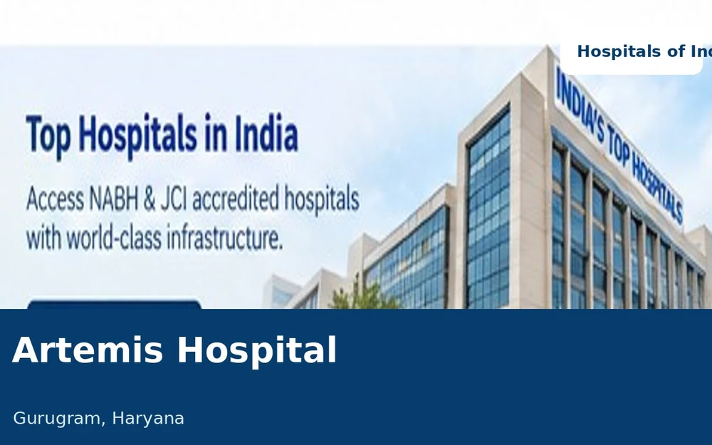 Artemis Hospital Gurugram, Haryana Explore hospital profile →