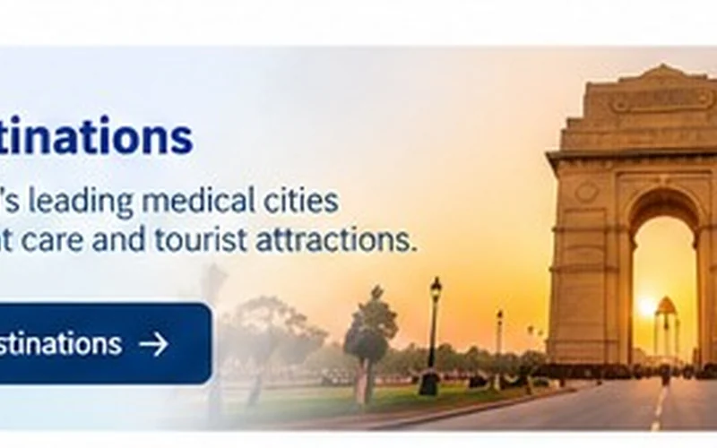 Our Destinations Review India's leading medical cities for major surgery, oncology, fertility, transplant and aftercare planning. Explore Destinations →