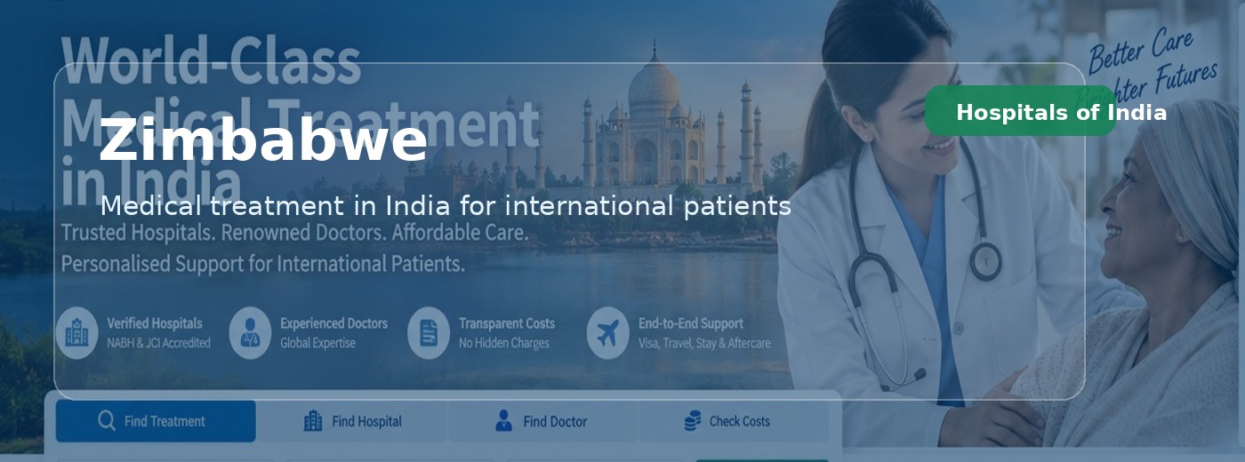 Zimbabwe Patients | Hospitals of India